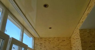 Натяжной потолок на балкон Орехово-Зуево, цена 6093 руб.